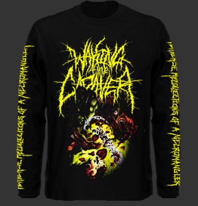 Image of Waking The Cadaver "Perverse Recollections Of A Necromangler" Longsleeve T shirt