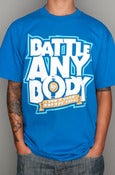 Image of Battle Anybody- Blue-Tee