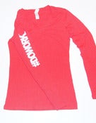 Image of #DOWORK. Long Sleeve (Red)