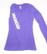 Image of #DO WORK. Long Sleeve (Purple)