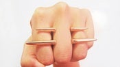 Image of Gold Spike Ring