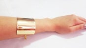 Image of Gold Cuff with Chain