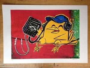 Image of ÜBER5000 "FBI CHICKEN" Giclee Print