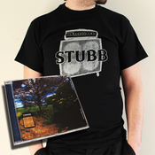 Image of Stubb CD + Silver 'Amp' Tee Bundle