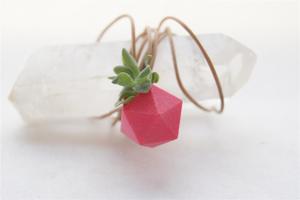 Image of Patient Pink Vase Necklace