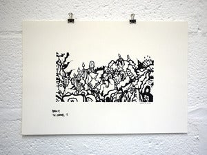 Image of Muju Journey Screenprint No.3