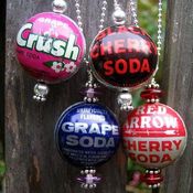 Image of Vintage Bottle Cap Necklace 