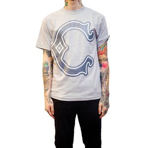 Image of Grey Capital C Tee