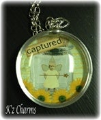 Image of Round Captured Charm