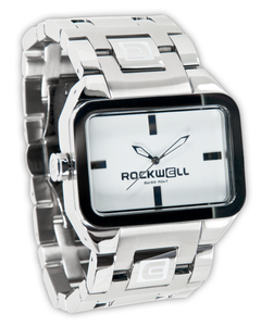 Image of Duel Time - White and Silver
