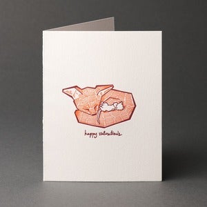 Image of Snuggle-Fox Card