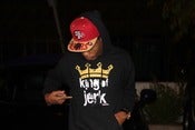 Image of YOUNG SAM "KING OF JERK " LIMITED HOODIE 
