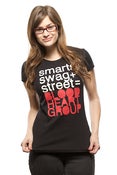 Image of BHG Streets Smart Swag Women's Black T-Shirt