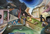 Image of Rauch Traum (Smoke Dream) by NoMe Edonna (Original Painting)