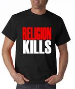 Image of Religion Kills T-Shirt (black)