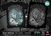 Image of Promo Pack "Tee Shirt From Disaster Plays + Poster" *Free Shipping*