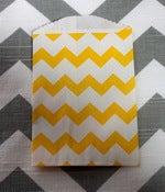 Image of Yellow Mini Treat Bags