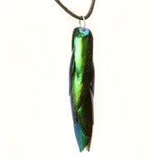 Image of Jewel Wing Necklace and Earrings