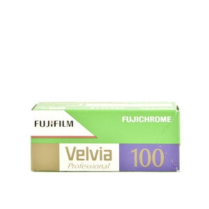 Image of Fujifilm Velvia 100 - Color Slide 120 Film