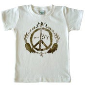 Image of Peace, bk! tee + onesie