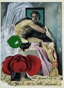 Image of Rose, Art Collage 