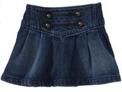 Image of W012 - Old Navy Detailed Denim Skirt