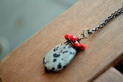 Image of Poppy Dalmatian Necklace