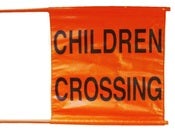 Image of Vintage Children Crossing Sign