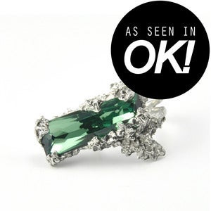 Image of Mento. Green Crystal Ring