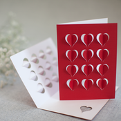 Image of pop-out hearts