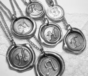 Image of MINI classic wax seal pendant by Ritzy Misfit