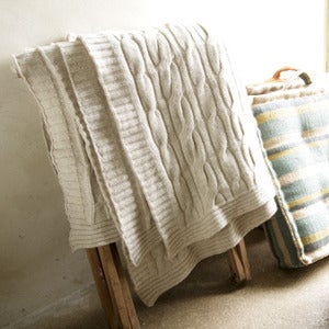 Image of Luxury Lambswool Throw
