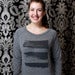 Image of Three Stripes Slouchy Pullover