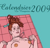 Image of Calendrier La rouquine 2009