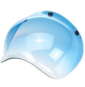 Image of Biltwell Bubble Shield - Blue Gradient