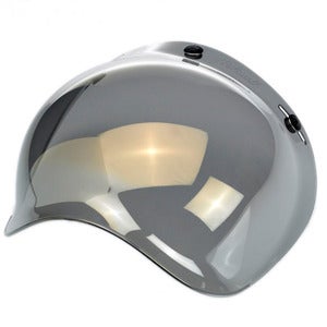 Image of Biltwell Bubble Shield - Mirror Solid