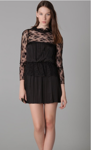 Black Victorian Lace Dress