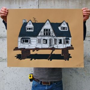 The house in the i-5 boatyard   $32