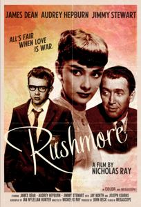 Image of "Rushmore" - starring James Dean & Audrey Hepburn