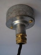 Image of ceiling rose | pattress | gland | galvenised