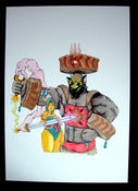 Image of The Blumafuria Explorers, Original Drawing