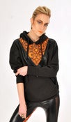 Image of ORANGE UNISEX "BLADE RUNNER" HOODIE...