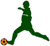 Image of HYS Boy Soccer Player Decal/Sticker