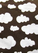 Image of Brown clouds jersey (by half metre)