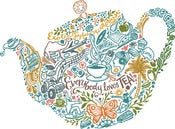 Image of Inkymole 'EVERYBODY LOVES TEA' print