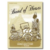 Image of Band of Horses SILK SCREEN (8.29.09)