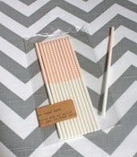 Image of Light Pink Stripe Treat Sticks