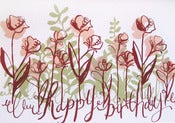 Image of Birthday Roses Card