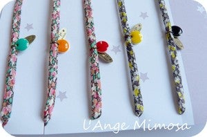 Image of bracelets liberty et pastille émaillée - 4