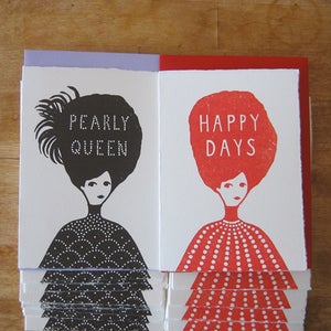 Image of Big Hair Cards - Single design pack